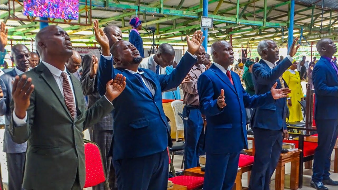 TOUCH ME LORD | SDAB  RT. REV. ISRAEL WORSHIPING AT THE MOMBASA MAIN ALTAR 