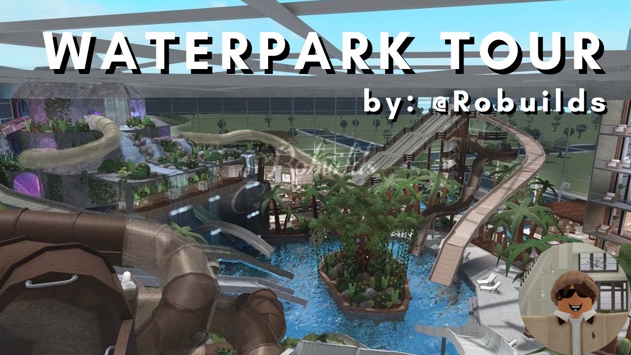 I toured Robuilds INDOOR WATERPARK! Welcome to Bloxburg