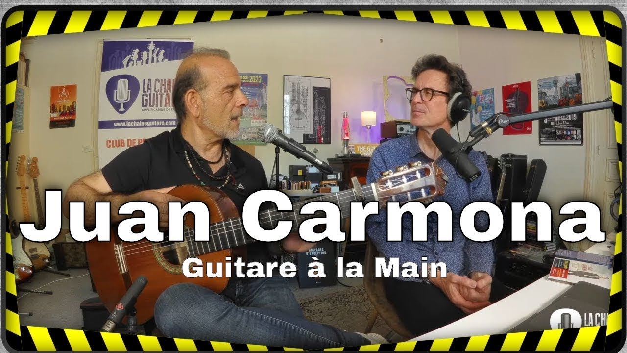 Juan Carmona, interview Guitare à la Main - Laberinto de Luz