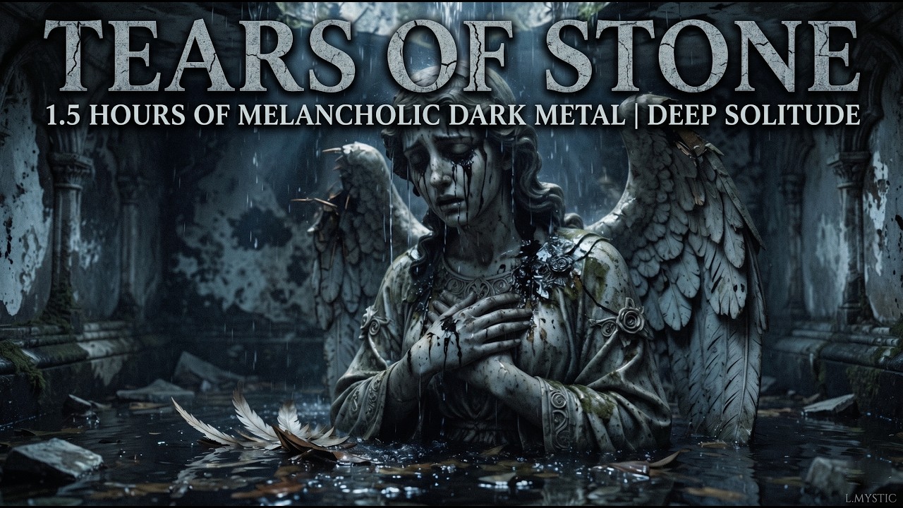 TEARS OF STONE | 1.5 Hours of Melancholic Dark Metal for Deep Solitude