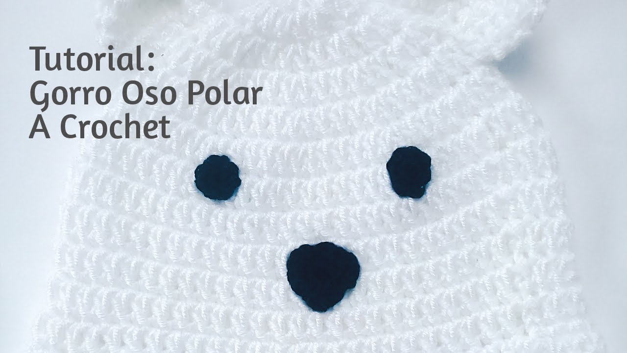 Gorro osito a crochet #tejer #facil #crochet