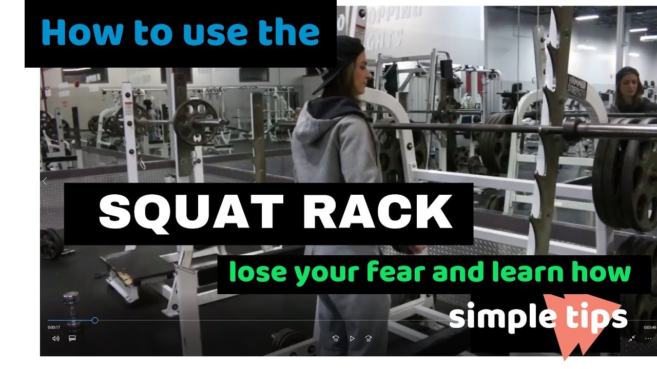 How to Use the Squat Rack at the Gym -Beginners Guide