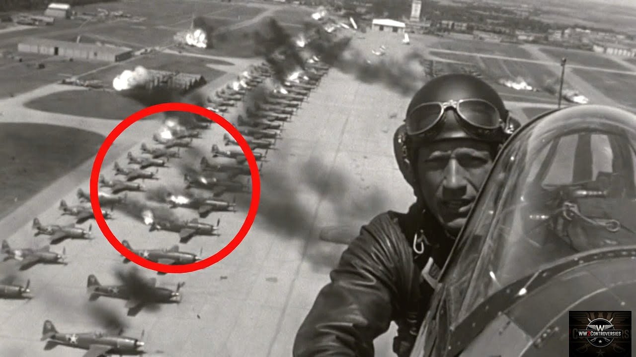 Just Recon! Orders Said—Defiant Pilot Obliterates 40 Enemy Planes on the Ground!