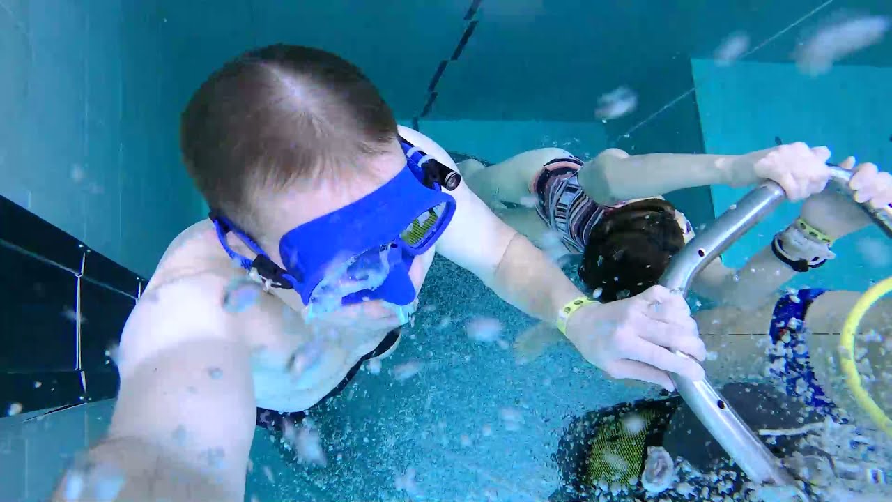 Freediving Sled ride to 40 Meters