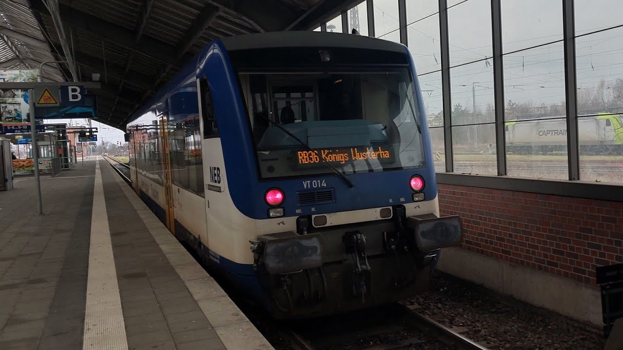 Mitfahrt in der RB36 von Königs wusterhausen bis Frankfurt oder in der BR650 mit JimmyU8