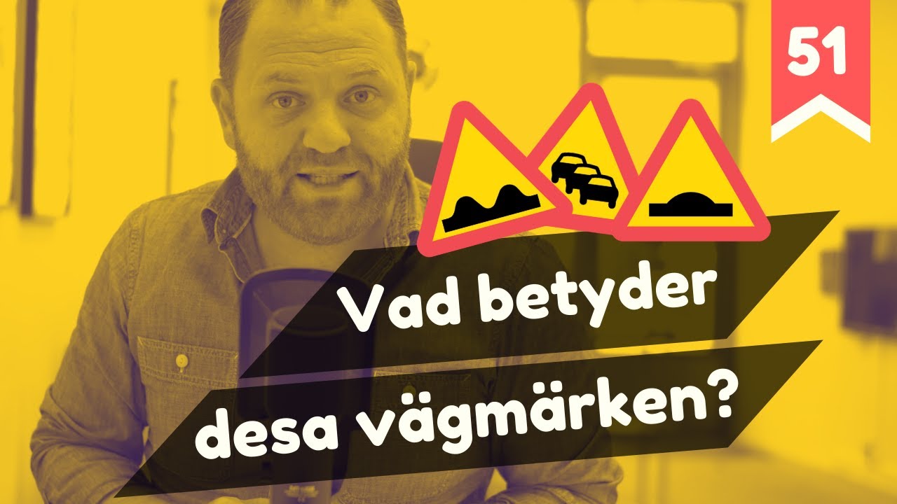 Vad betyder dessa vägmärken? - 10 körkortsfrågor