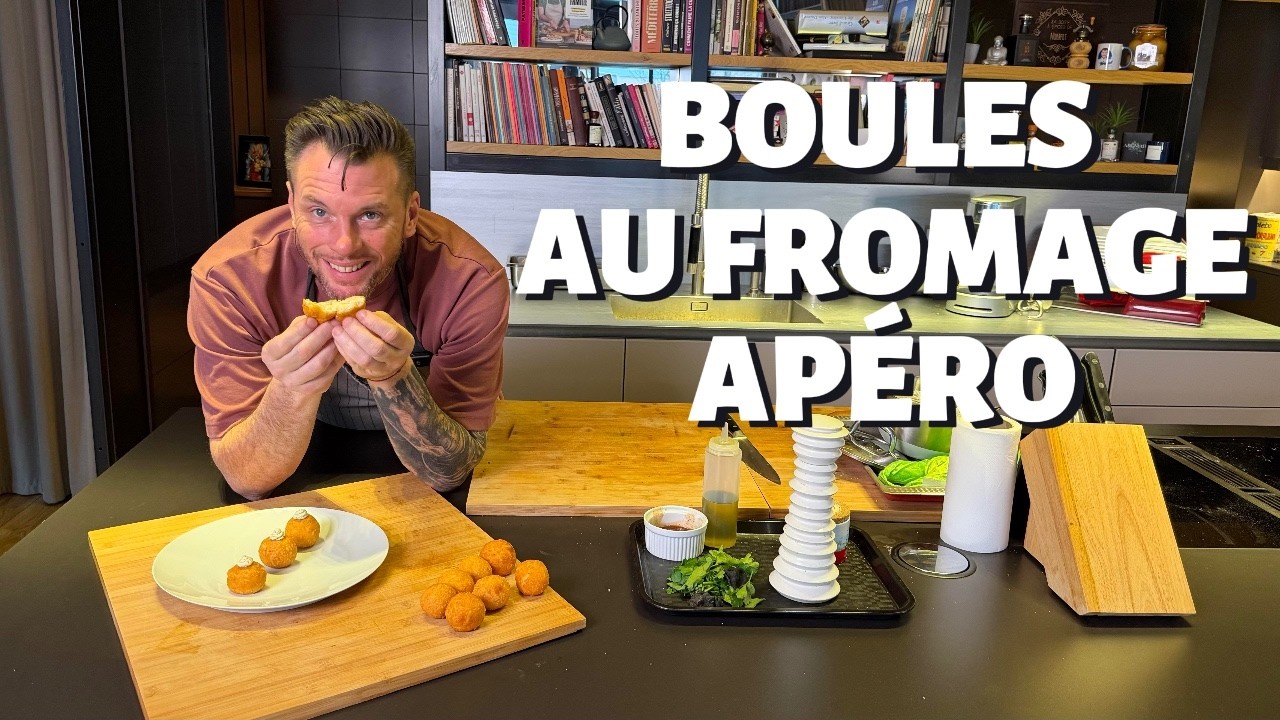 RECETTE DE NORBERT : MES BOULES DE FROMAGES FRITES (PARMESAN, EMMENTAL)