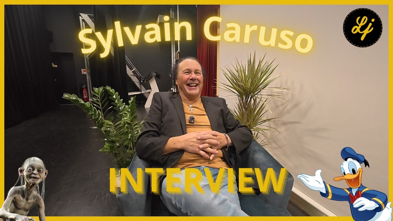 Interview de Sylvain Caruso ! La voix de Donald et Gollum !