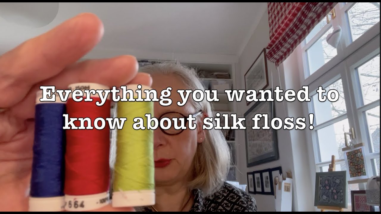 All About Silk Floss with Dorothee Kandzi of Werkstatt f&uuml;r Historische Stickmuster