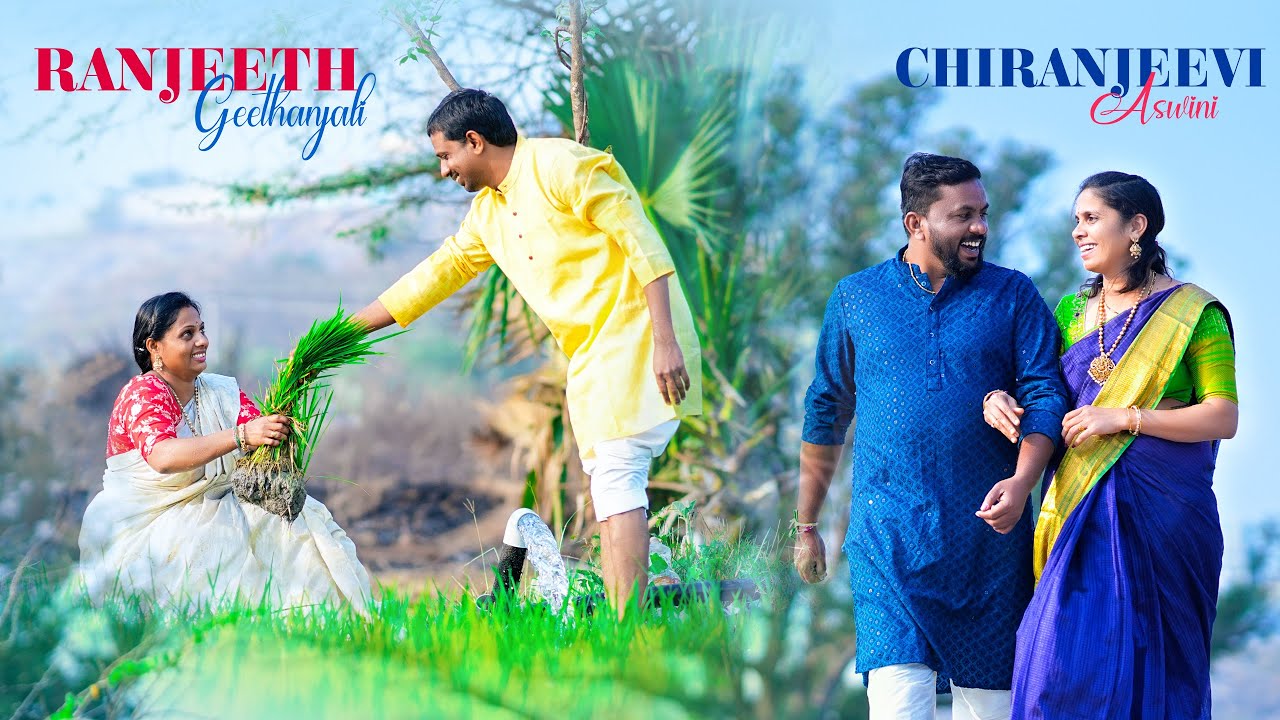 Ranjeeth + Geethanjali, & Chiranjeevi + Aswini || Outdoor Family Promo's || 2025|| 9618383887 ||