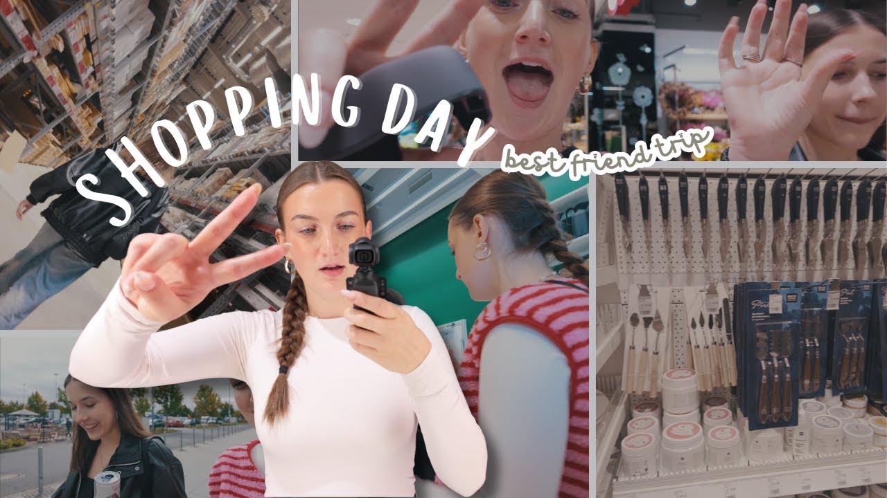 shopping day 🤍 | city • ikea • fashion • best friend day