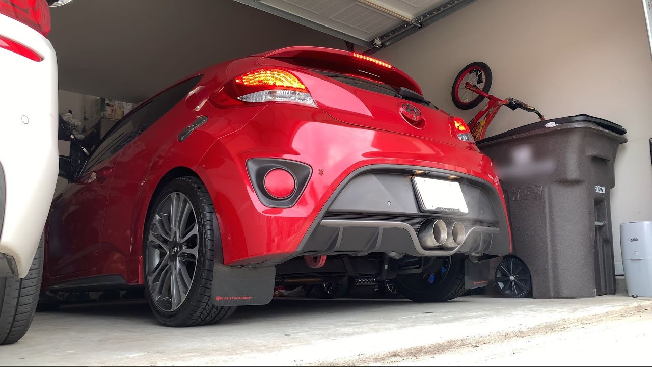 2016 Veloster Turbo Muffler Delete
