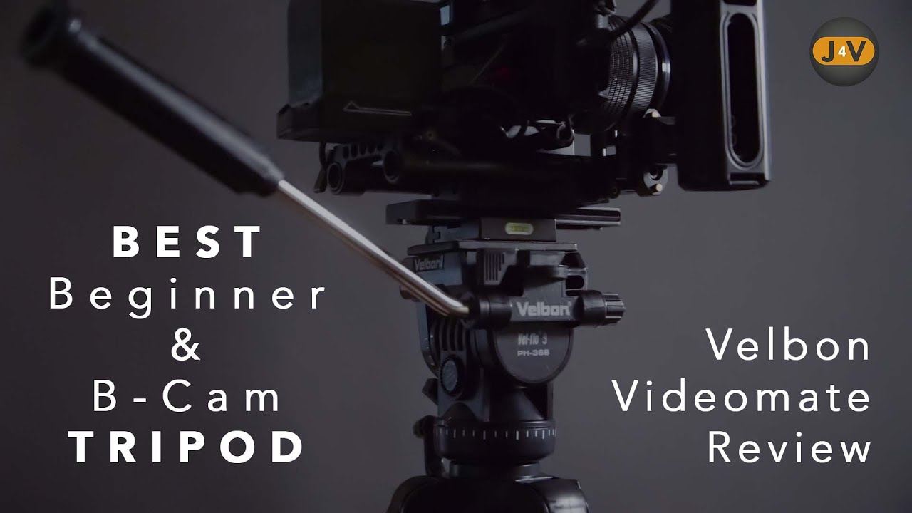 Best Beginner & B-Cam Tripod - Velbon Videomate 638 Review