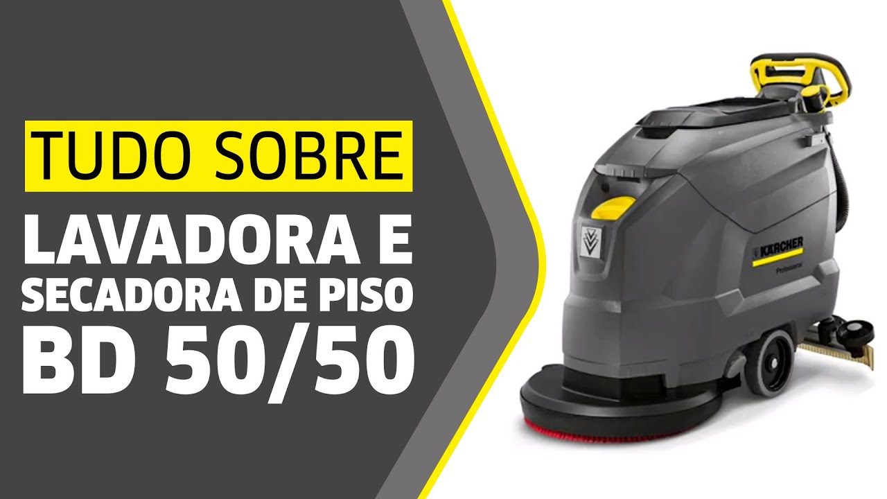 Lavadora e Secadora de Piso - BD 50/50 C - Entrega Técnica