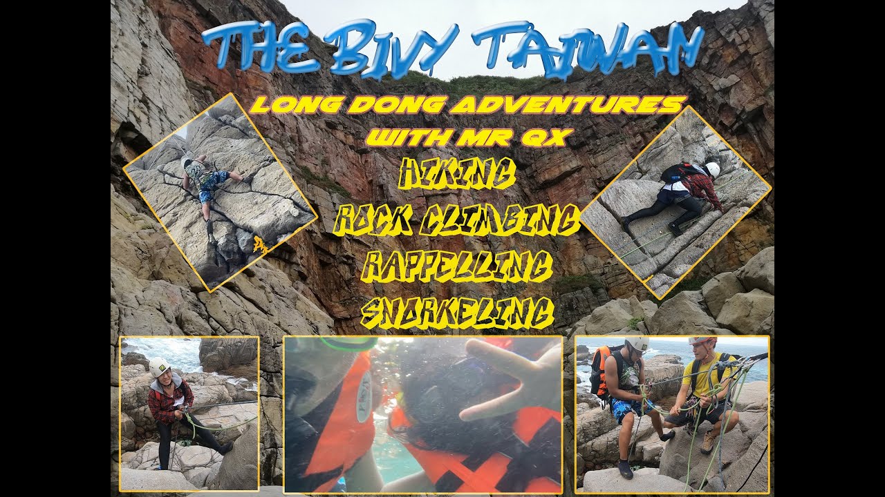 LONG DONG ADVENTURES: Hiking/Rock Climbing/Rappelling/Snorkeling w/ Mr.QX of The BIVY TAIWAN