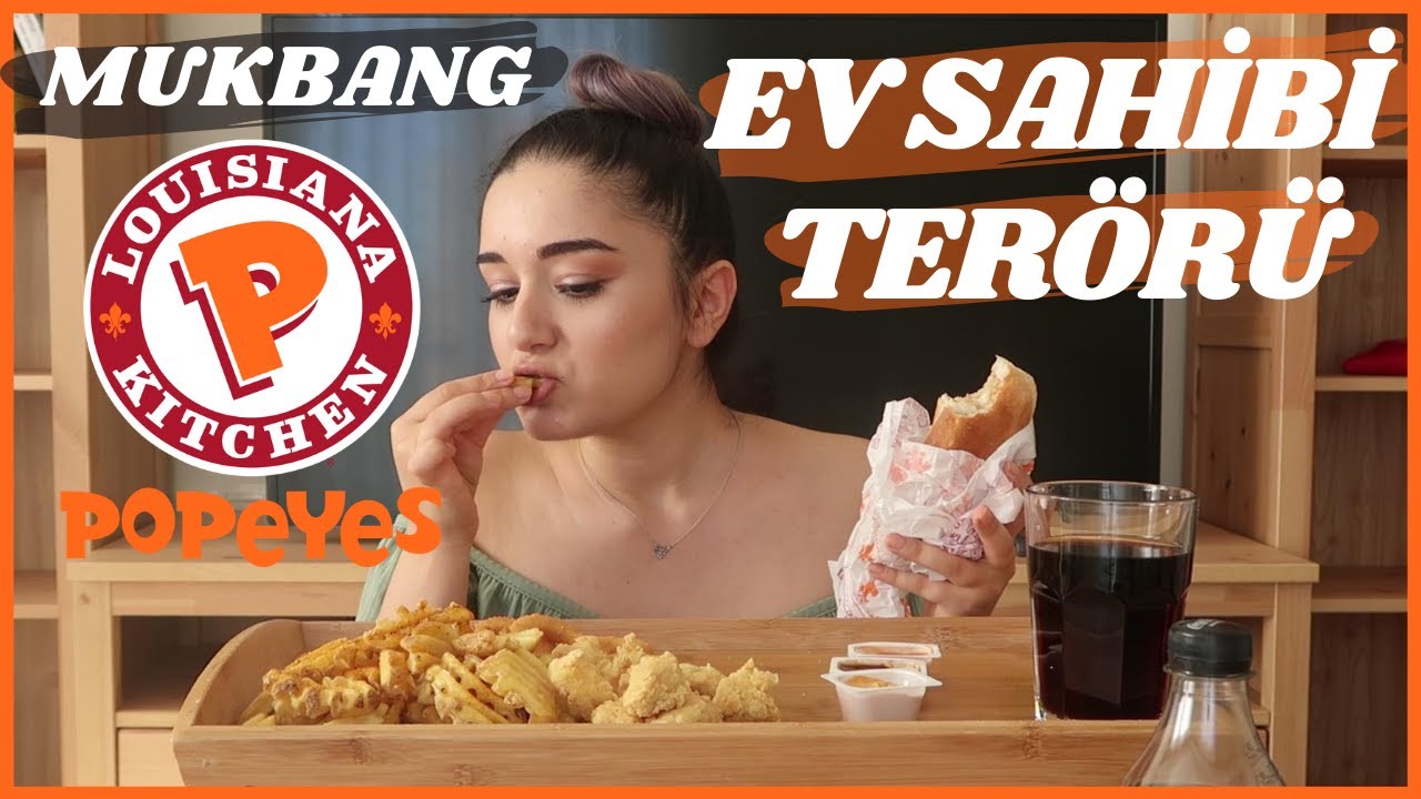 POPEYES MUKBANG | STORYTIME | Eski Ev Sahibim