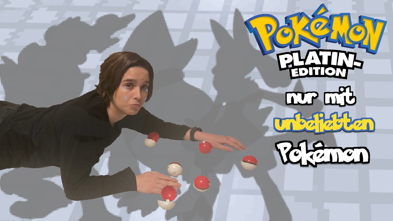 Pokémon Platin nur mit unbeliebten Pokémon