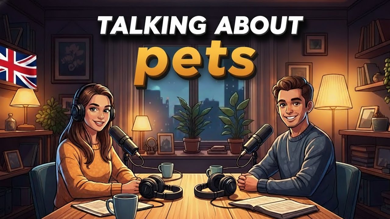How to Talk About Pets in English -  English Conversations to Practice Fluency!