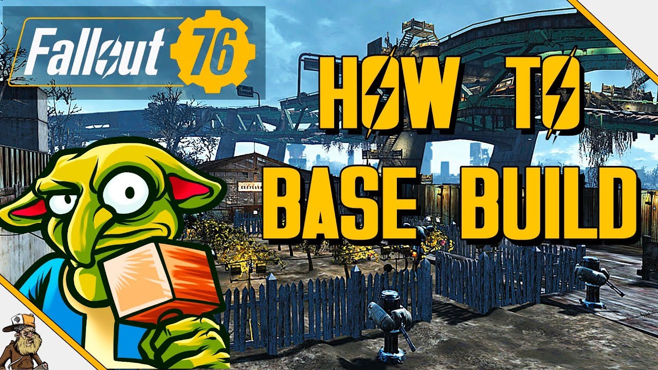 FALLOUT 76 Base Building Guide (Fallout 76 Basic Base Building Tutorial)