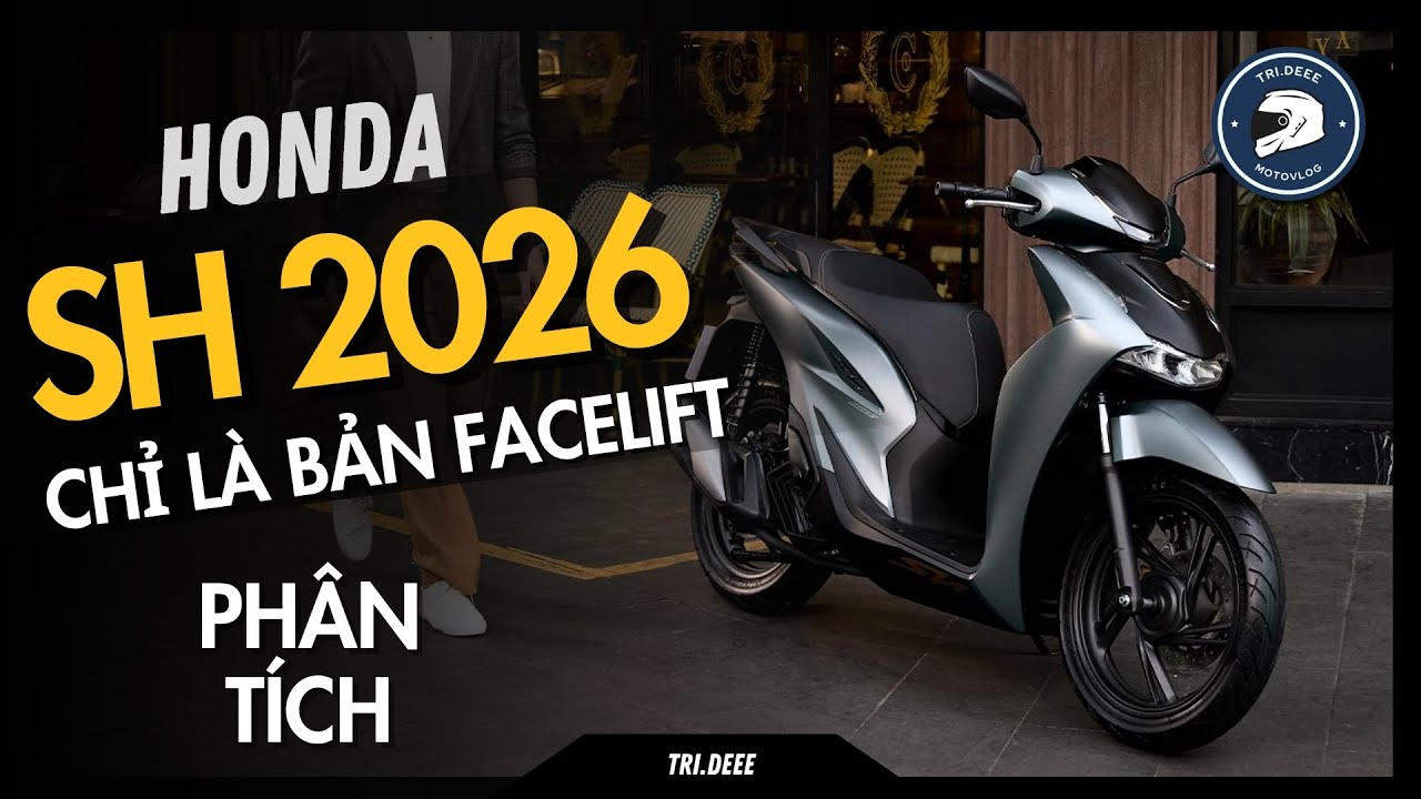 NHỮNG ĐIỂM GÂY TIẾC NUỐI TRÊN HONDA SH 2026 | TRÍ ĐÊ MOTOVLOG