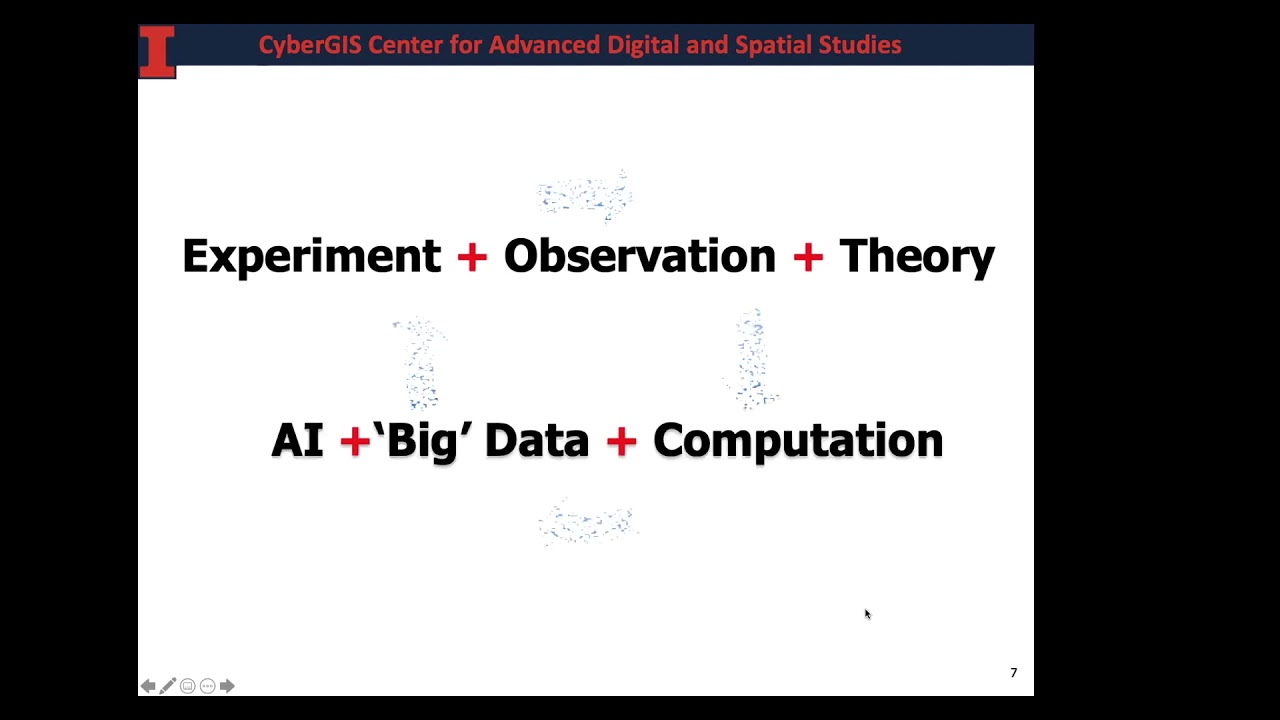 “Data-Intensive Geospatial Understanding in the Era of AI and CyberGIS”