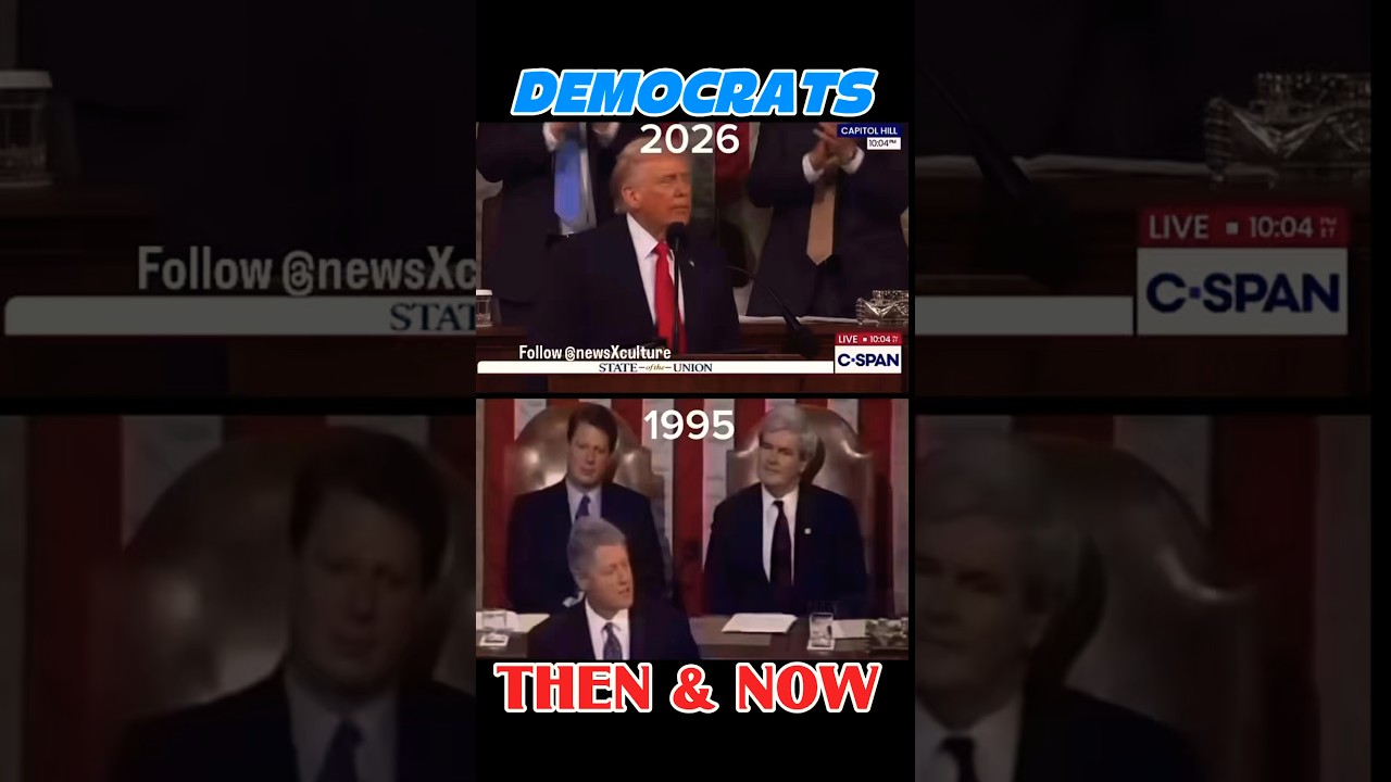 The Democrats: Then and Now #shorts