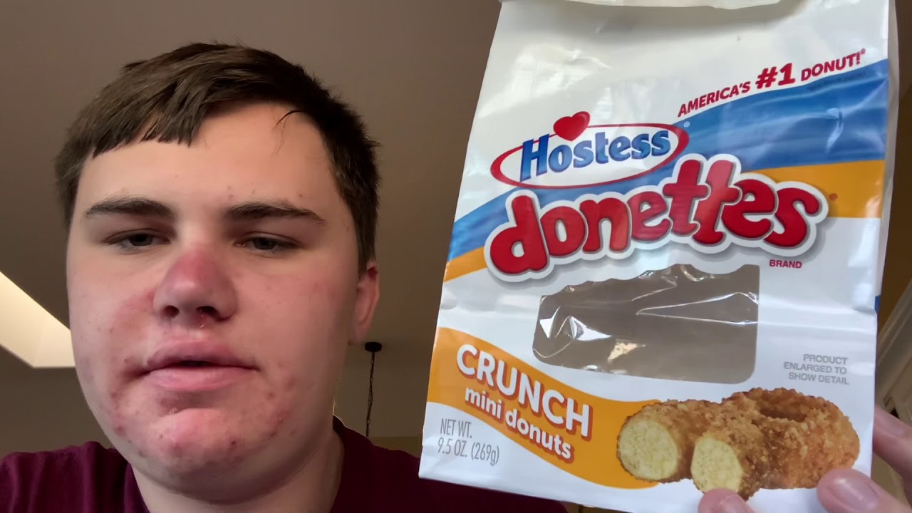 Hostess Donettes Crunch Mini Donuts- Straight Outta the Grocery Store!