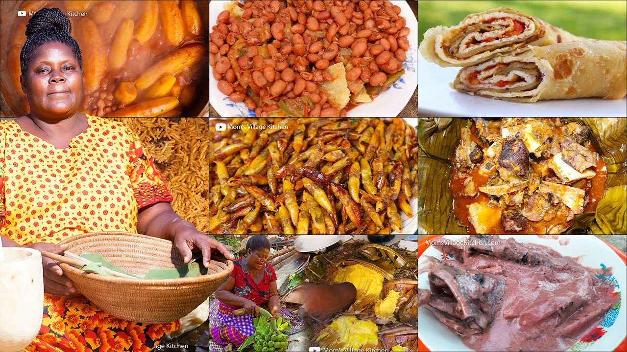 10 Most Popular Uganda Food - How To Cook - Ugandan African Food - Mom's Village Kitchen