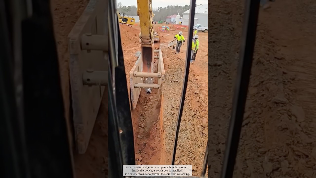 Mastering the Precision Movement of a Trench Box #work #craftsman