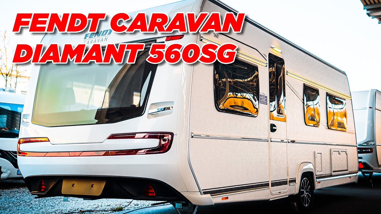 Luxus Wohnwagen - Üppige Rundsitzgruppe - Fendt Caravan Diamant 560SG