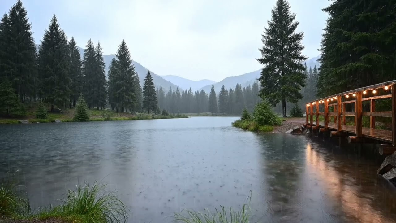 Relaxing Piano Music With Rain Sound To Calm Your Mind And Reduce Anxiety || Breezify