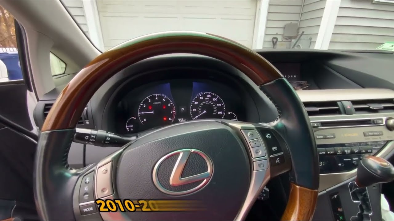 Evolution of Lexus RX Chimes