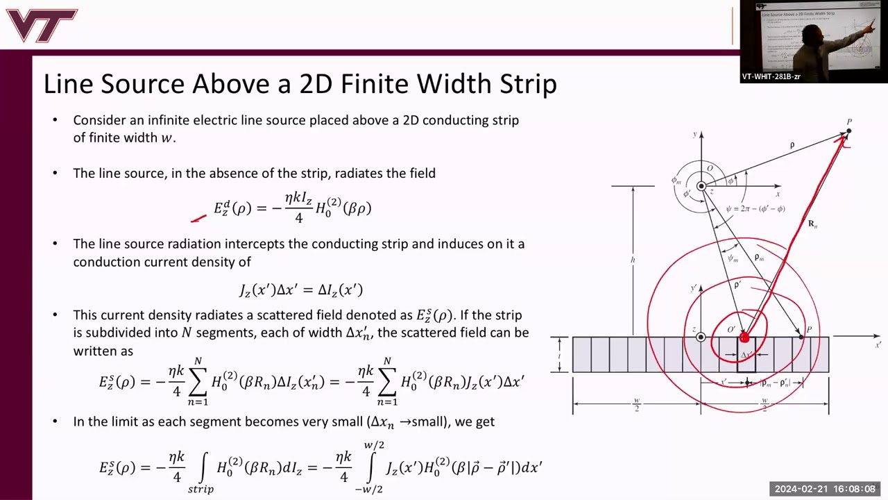 Lecture11 Method of Moments in 2D and Impedance Sheet Design via Integral Equations