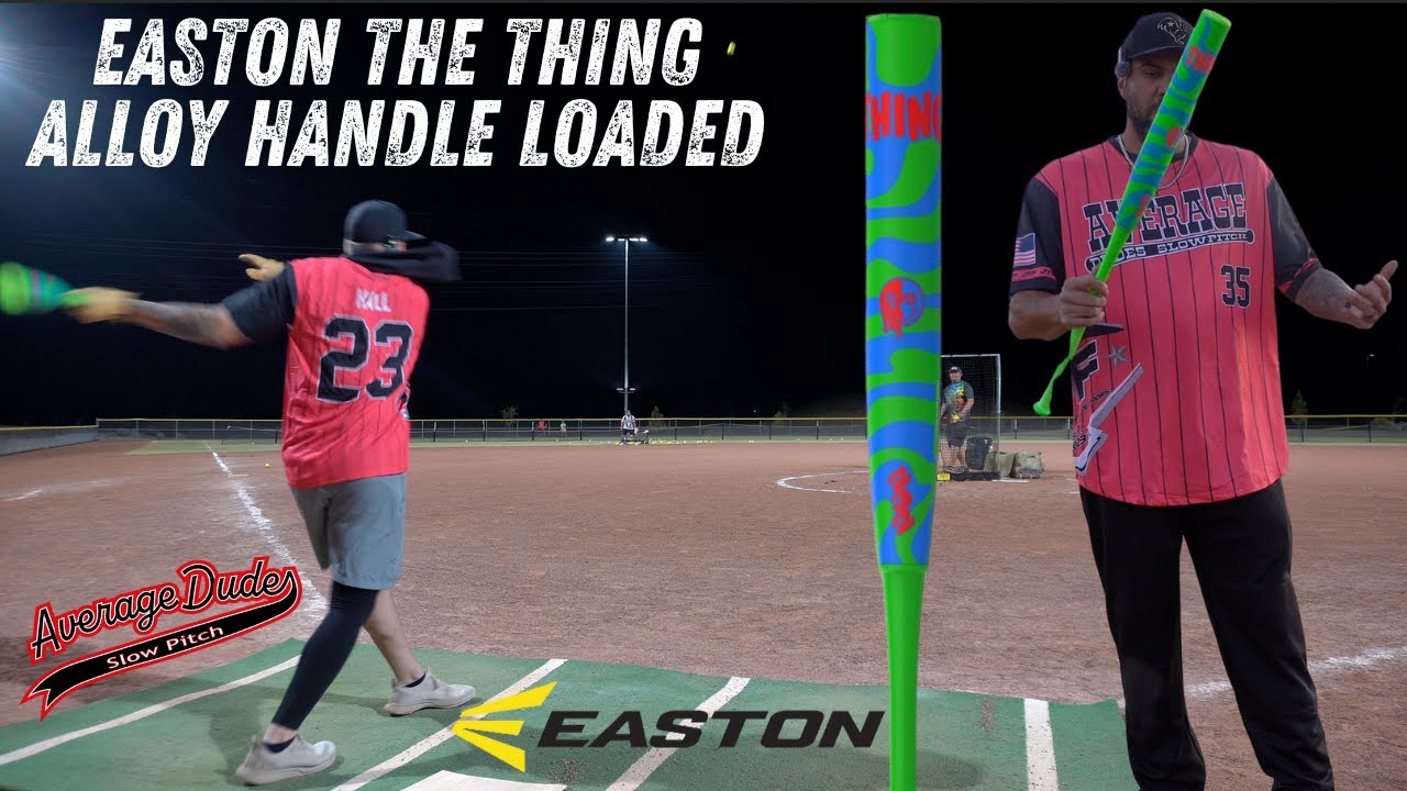 Easton The Thing | Двухсекционная рукоятка из сплава | Обзор биты USSSA Slowpitch