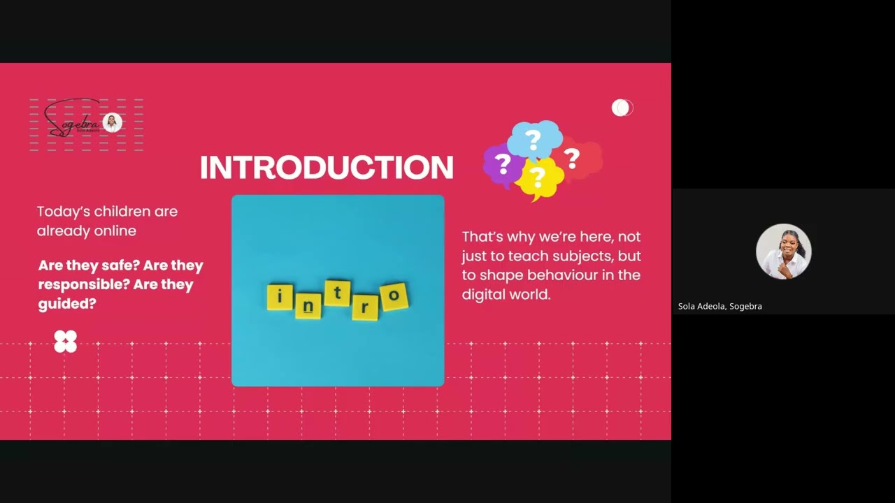 Digital Citizenship Education by Sola Sogebra