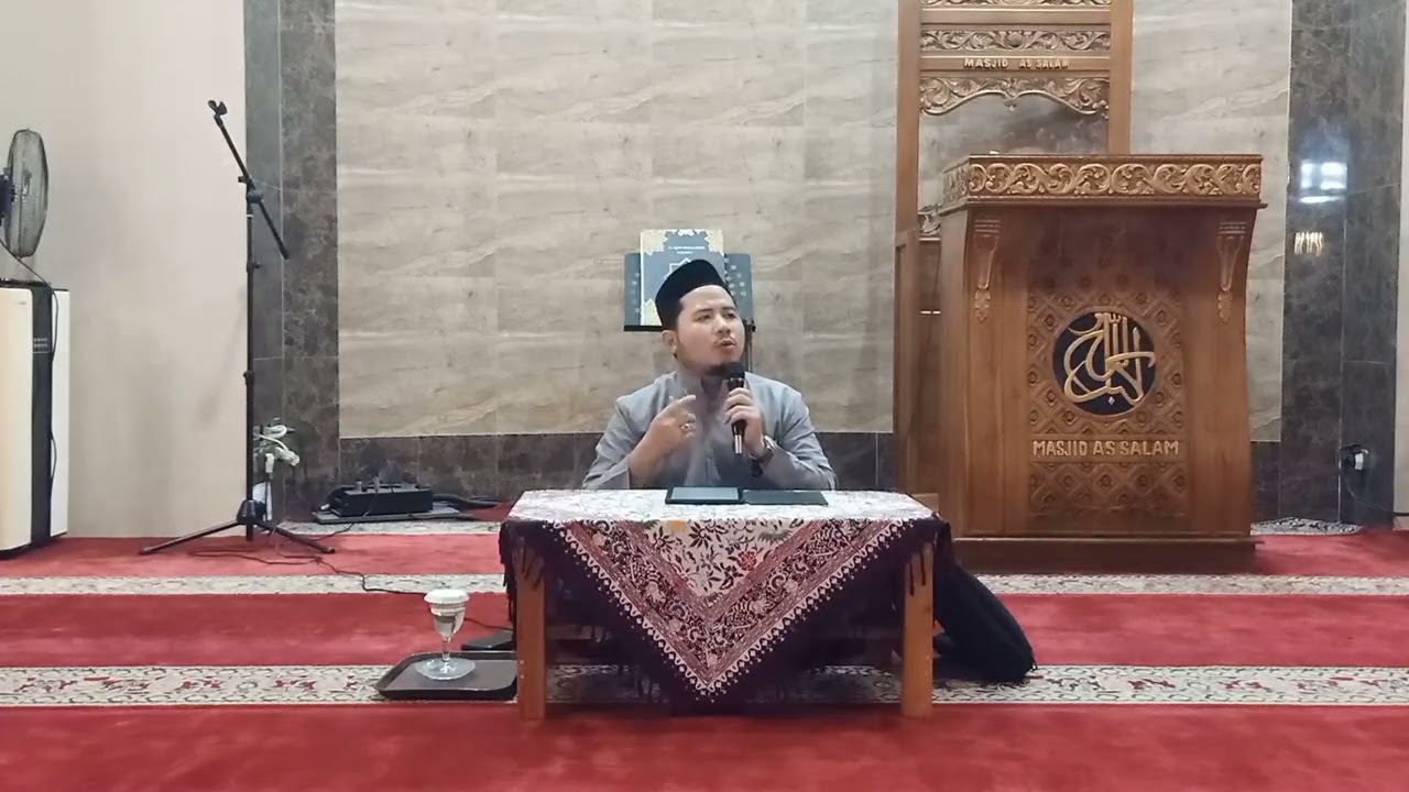 Kajian Ahad Ba'da Subuh Masjid As'Salam Pisangan 18/1/26 Bersama : Ustadz Ahmad Fairuz S.Pdi