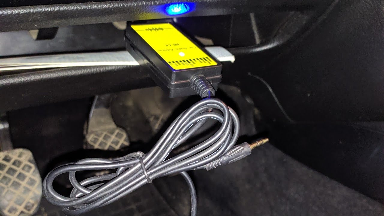 Краткий обзор и установка эмулятора cd changer с Али на vw Passat b5 Beta 5