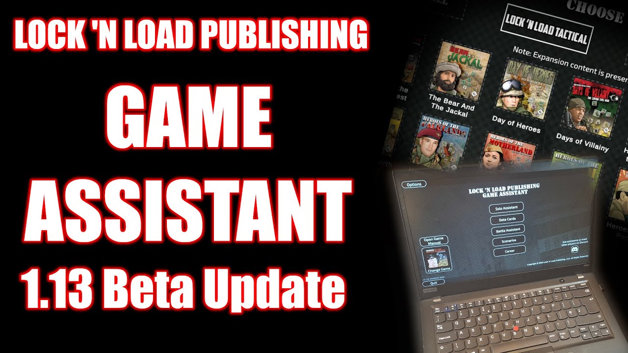 Lock 'N Load Game Assistant - обновление до версии 1.13 (бета-версия)