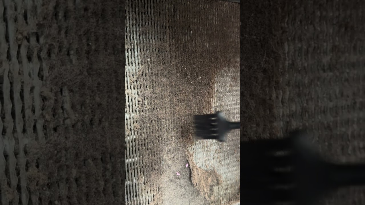 Como limpiar la parrilla del condensador de Nevera sin agua. 