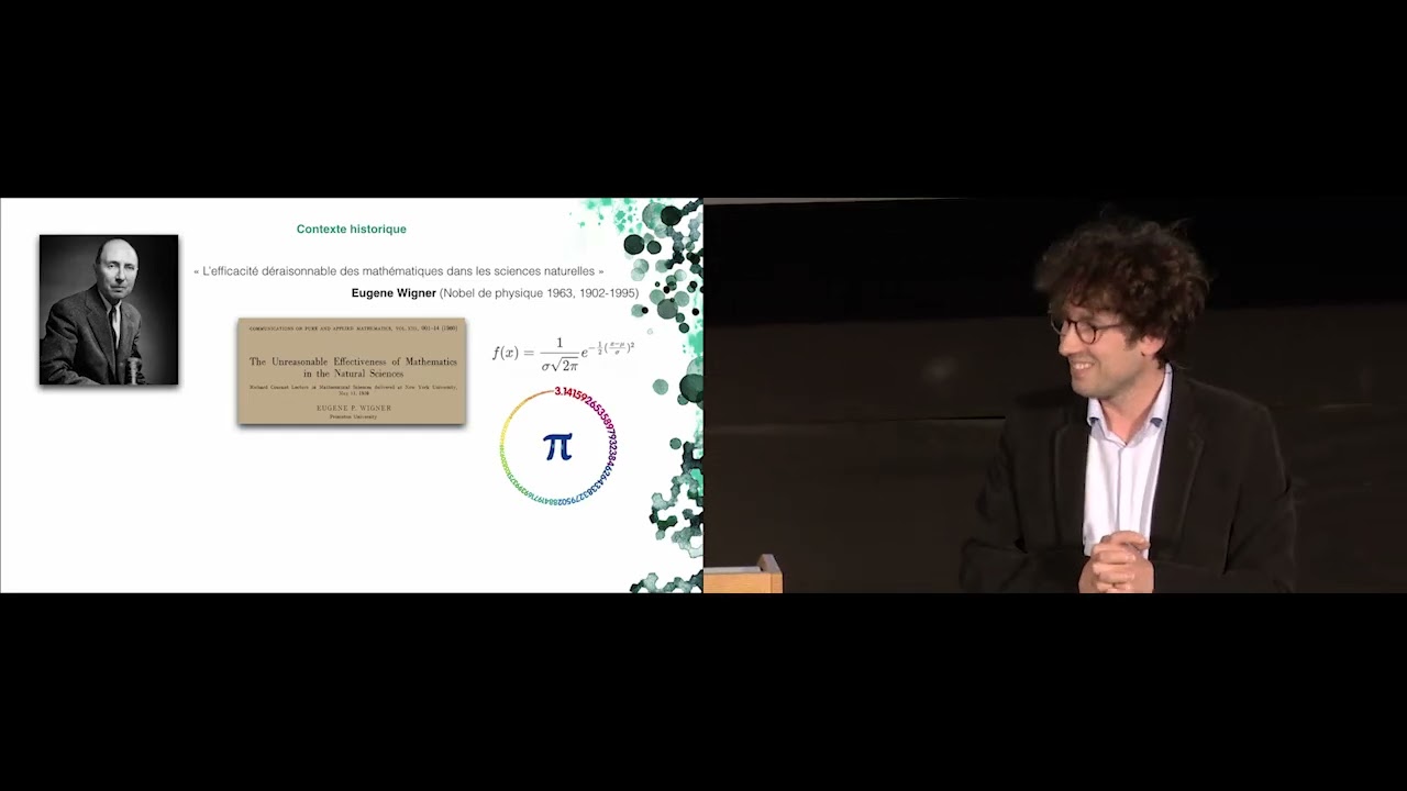 La déraisonnable efficacité des mathématiques - Conférence d’Hugo Duminil-Copin