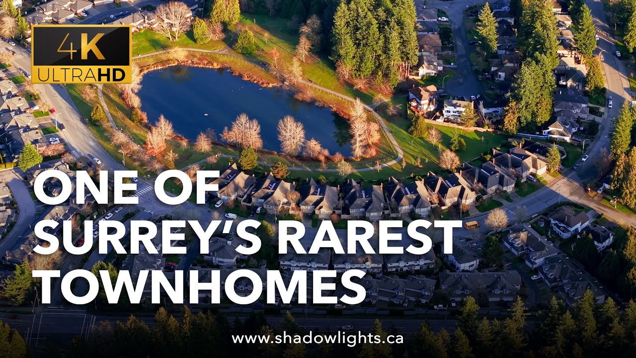 One of Surrey’s Rarest Townhomes | Lake Front | End Unit | $989,000