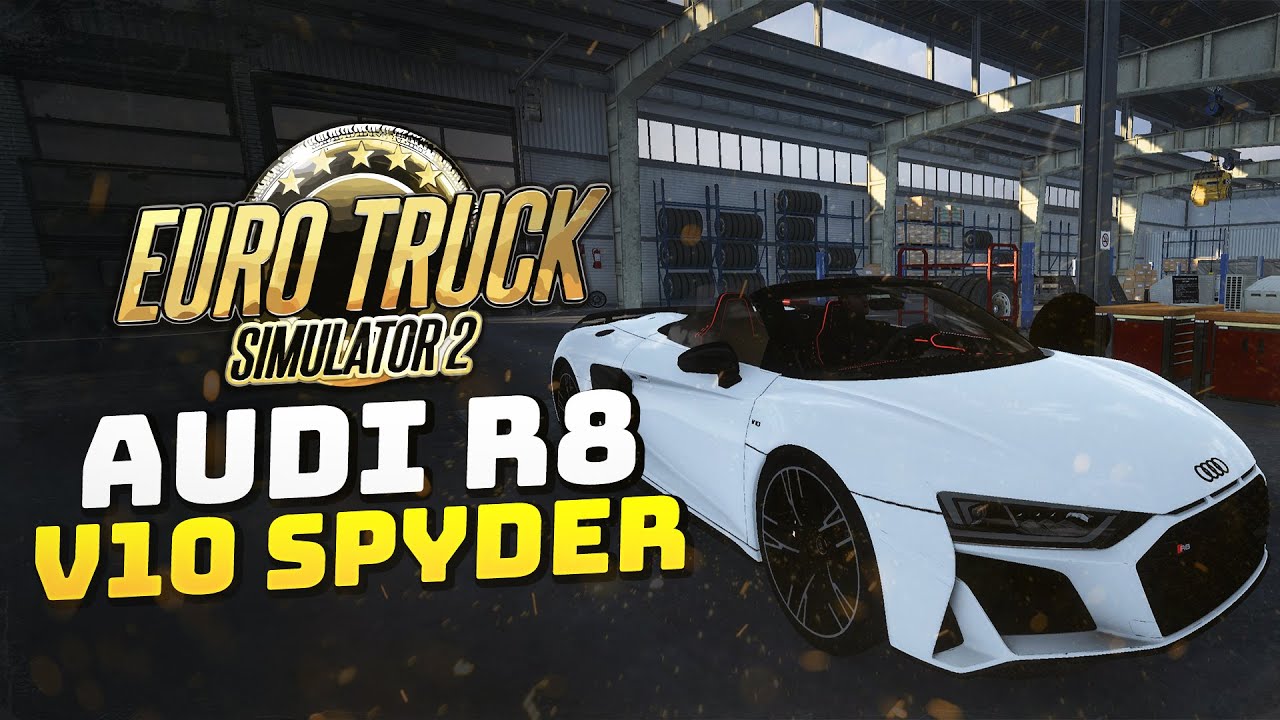 Euro Truck Simulator 2 #723 - Falun to Vaasa - Audi R8 V10 Spyder