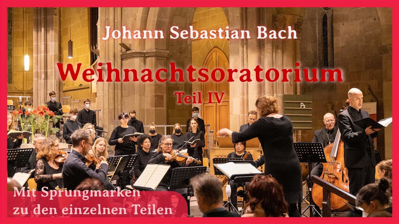 Bach: Weihnachtsoratorium 4. Kantate – Evang. Jugendchor Heilbronn, Karlsruher Barockorchester