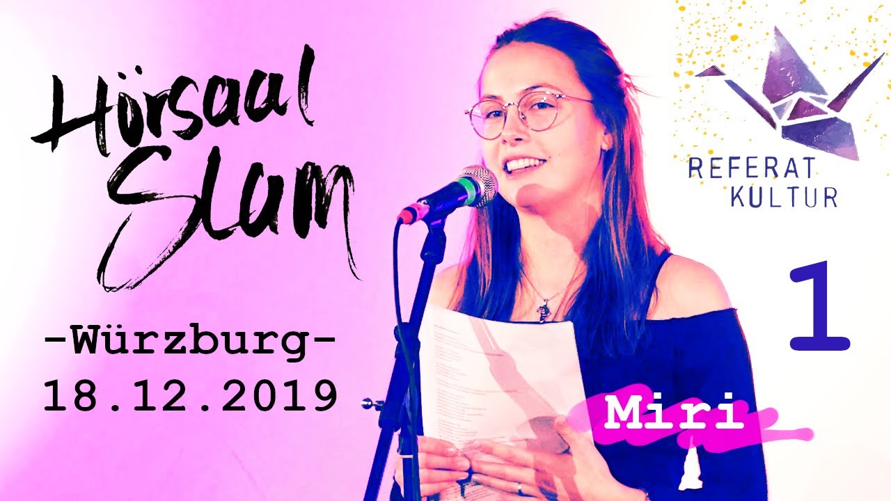 Wie wichtig Freundschaft ist | Hörsaal Slam Würzburg | 18.12.2019 | Miri (1)