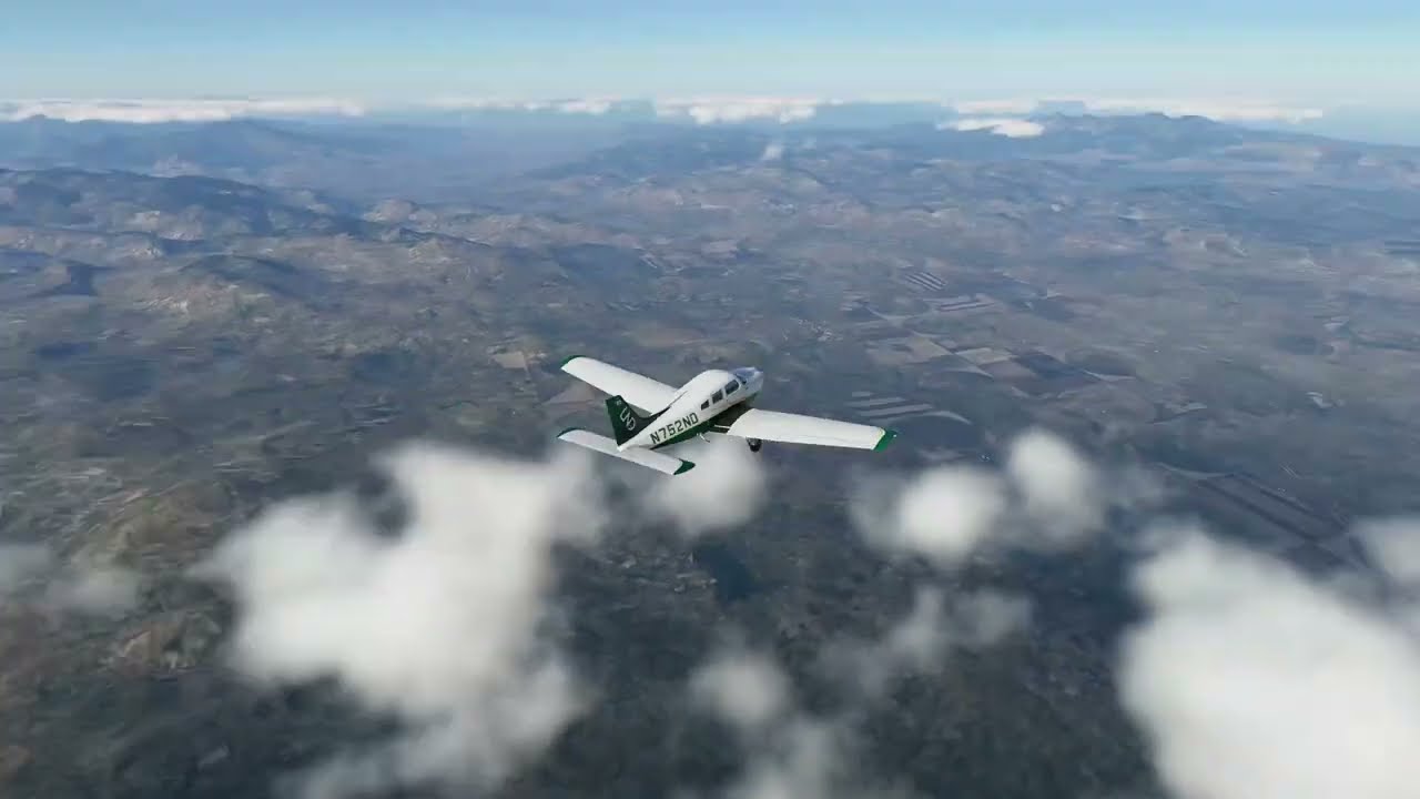 XP12.4.RC1 JF/Thranda PA28 Archer flying to Taimodels KBZN Bozeman Yellowstone Intl