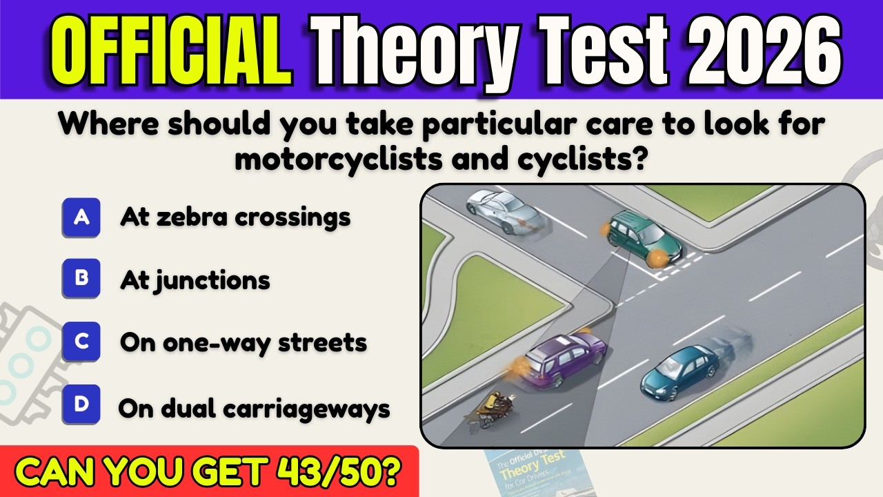 Theory Test 2026 UK | Full DVSA Driving Theory Test (Must Watch!) | Pass First Time