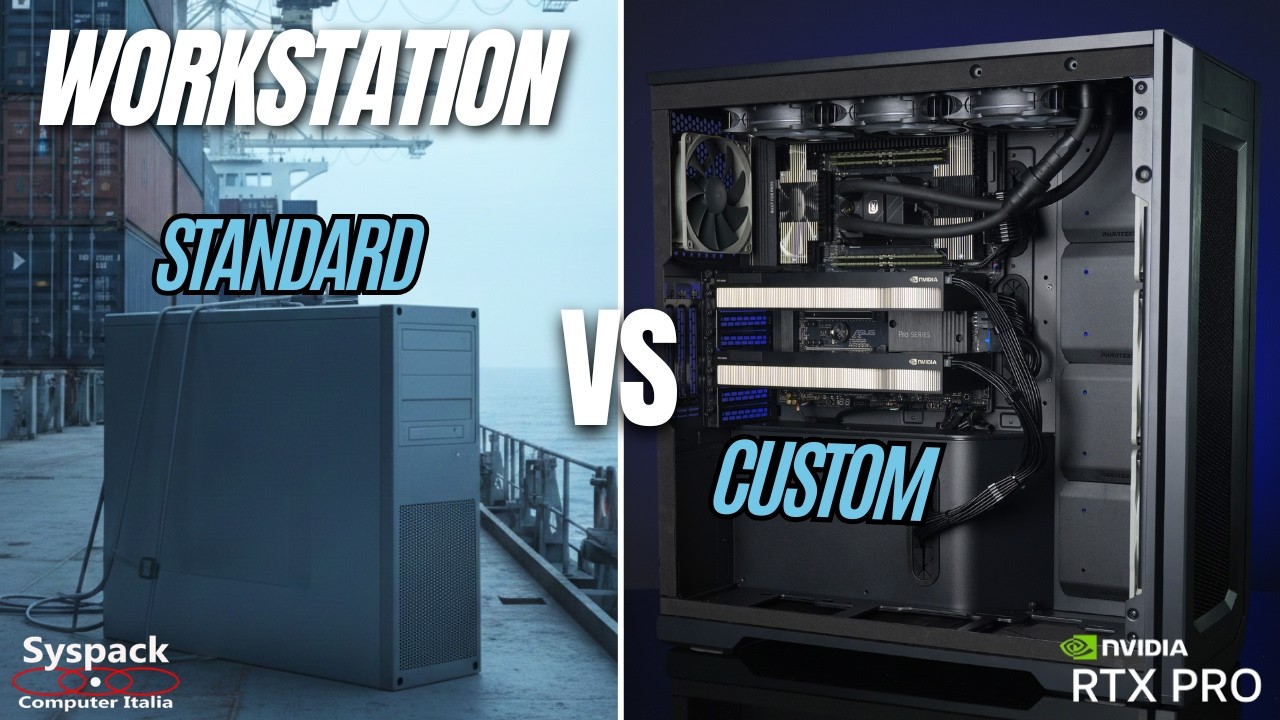 Workstation di marca vs Custom: il confronto che nessuno fa davvero