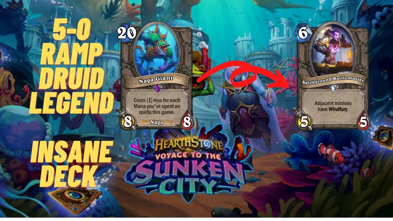 Ramp Druid must be stopped! | Hearthstone - Voyage to the Sunken City