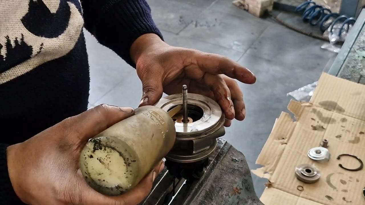 How To repair a Holset hx25  turbo Turbocharger ko kaise repair  kre#automobile #tatamotors