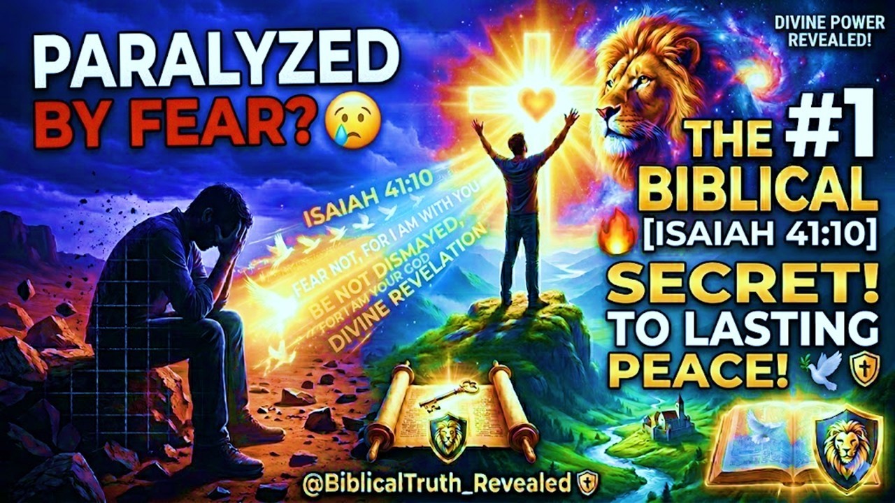 Paralyzed by Fear? (The Biblical Secret to Lasting Peace) 🛡️🦁